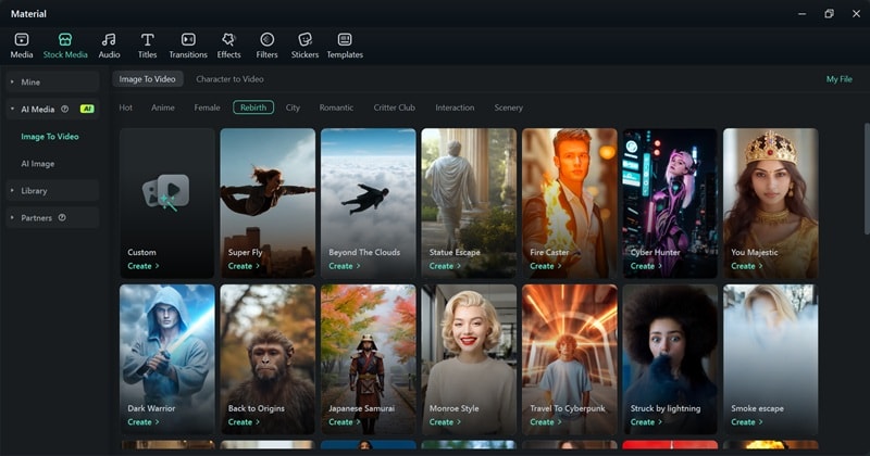 explore filmora funny templates