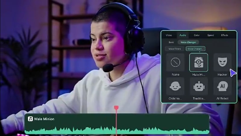 tweak funny voices with ai changer
