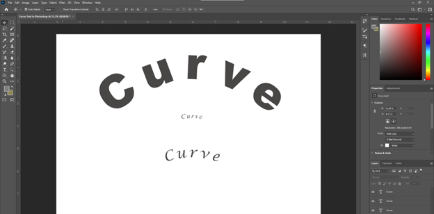 photoshop font weights styles