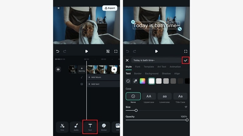 use filmora text to speech