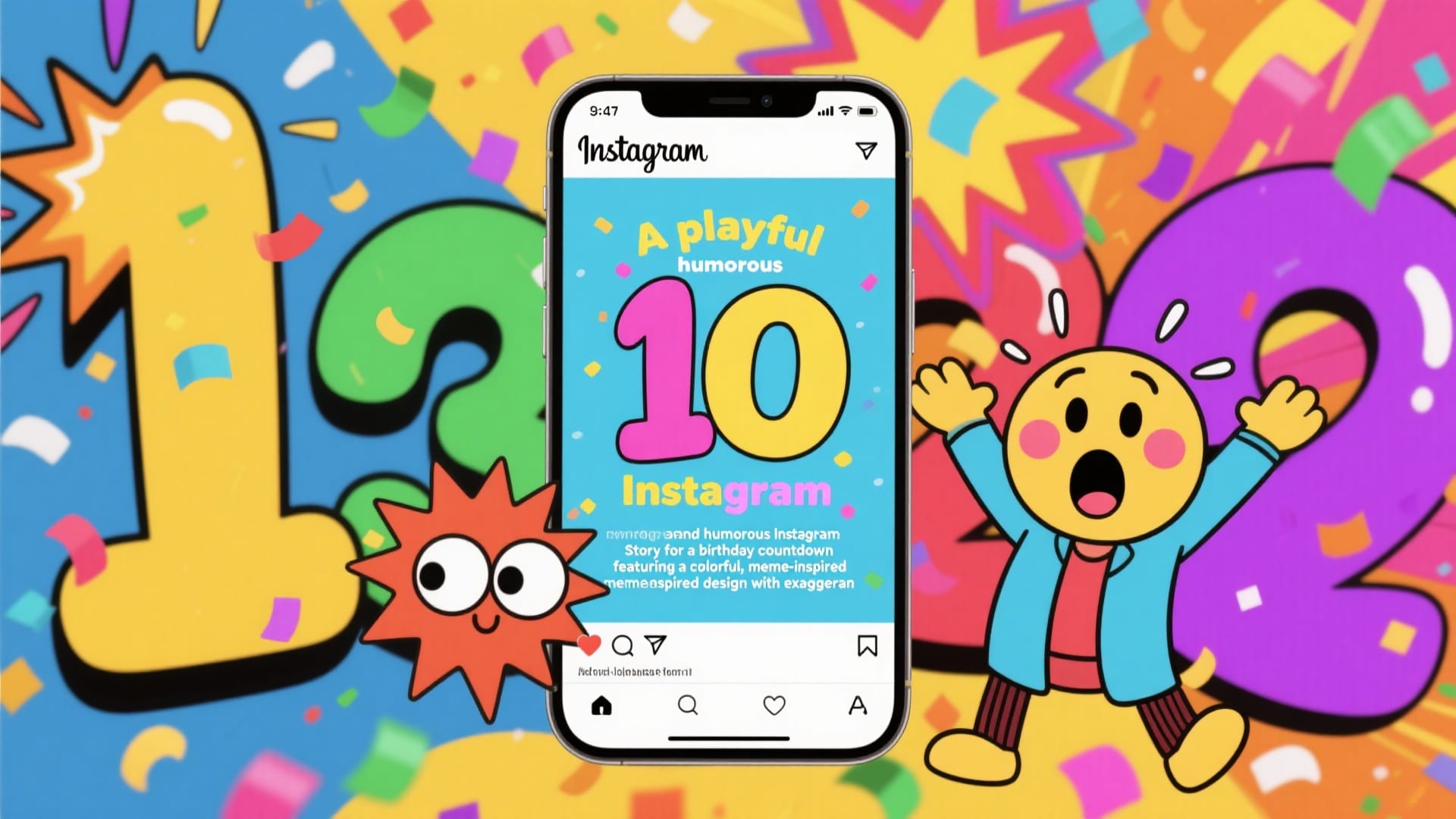 funny visual birthday countdown