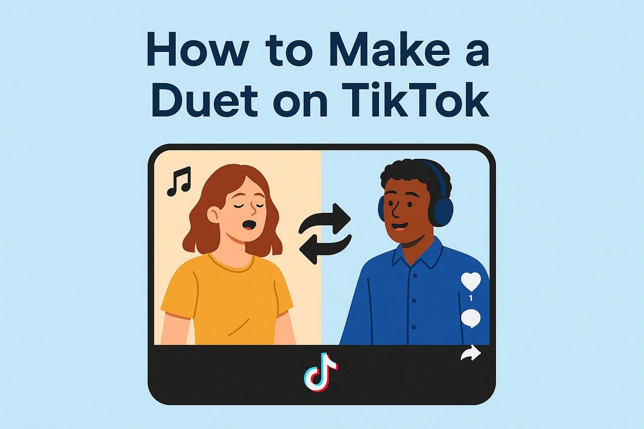 guide to make duet on tiktok