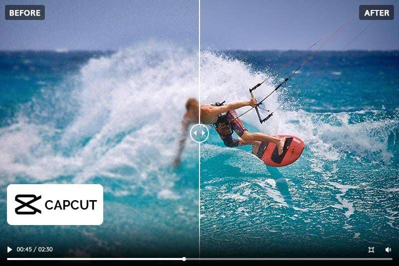 how to enhance video quality in capcut