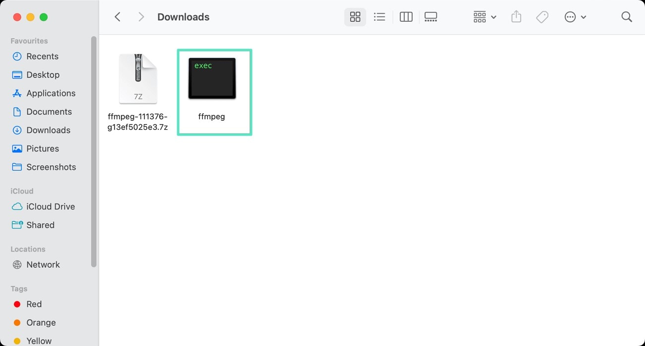 open executable tool file