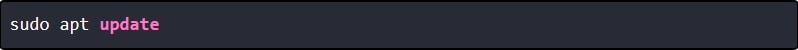 update prompt for linux