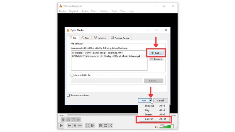 select the clips you want to merge