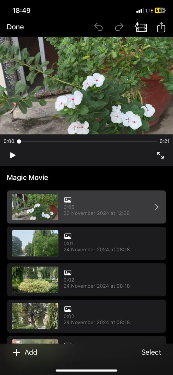 пакет для редактирования imovie