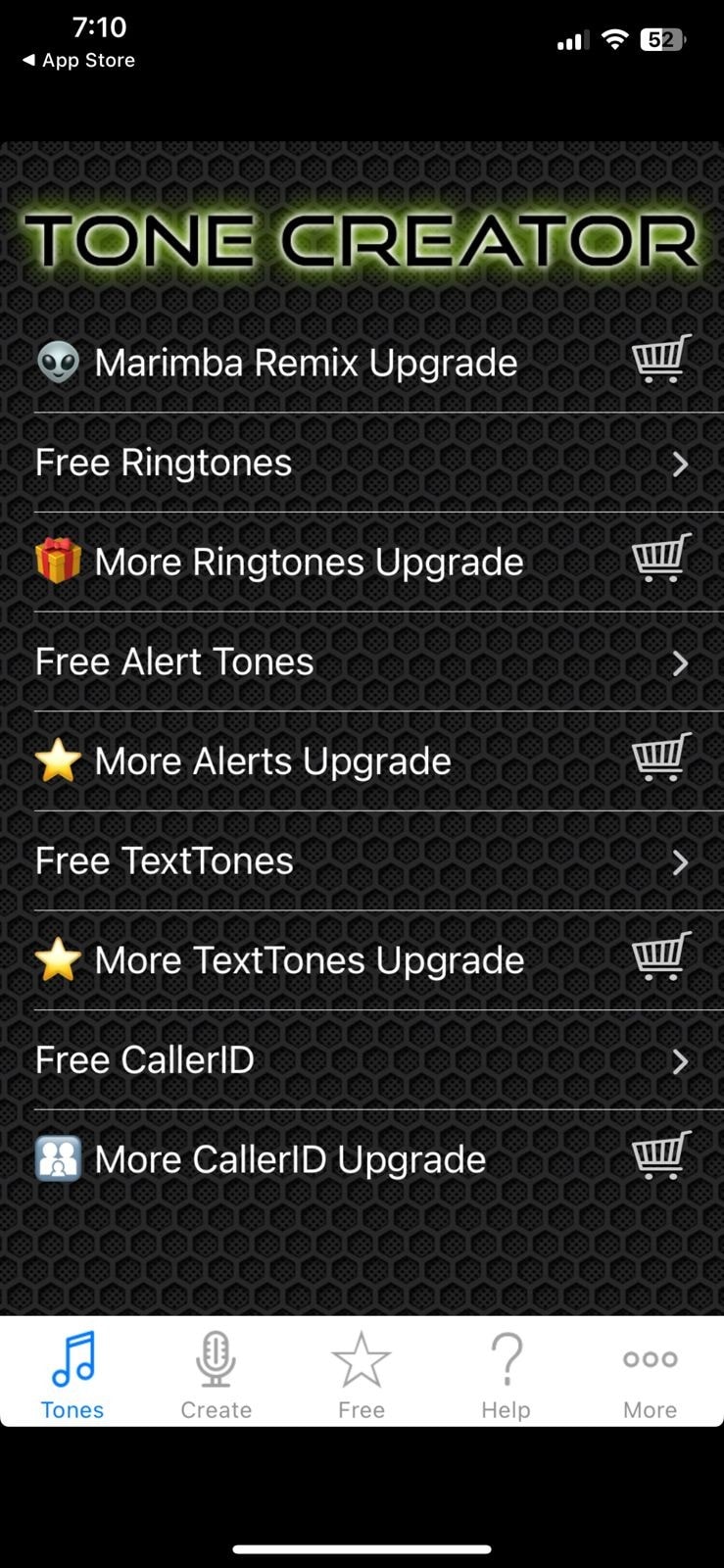 tonecreator sms alert