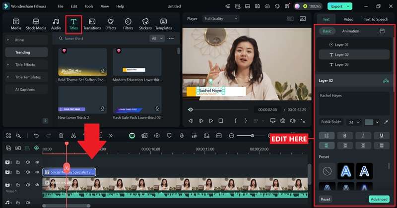 add text overlay to video
