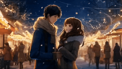 anime couple love story