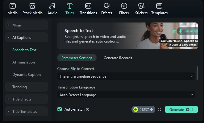 generate subtitle for elevator pitch video
