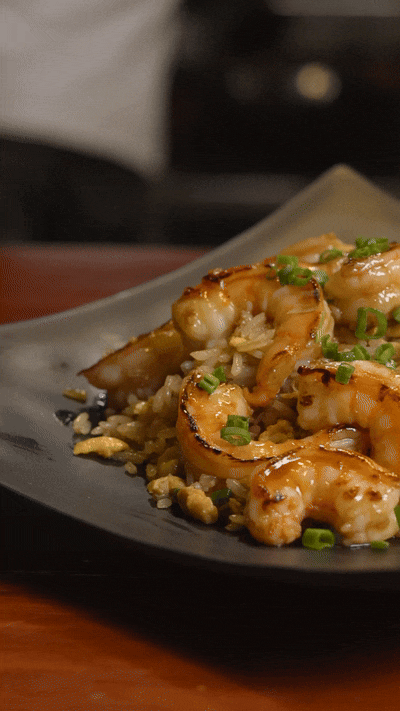 thai fried rice with shrimp