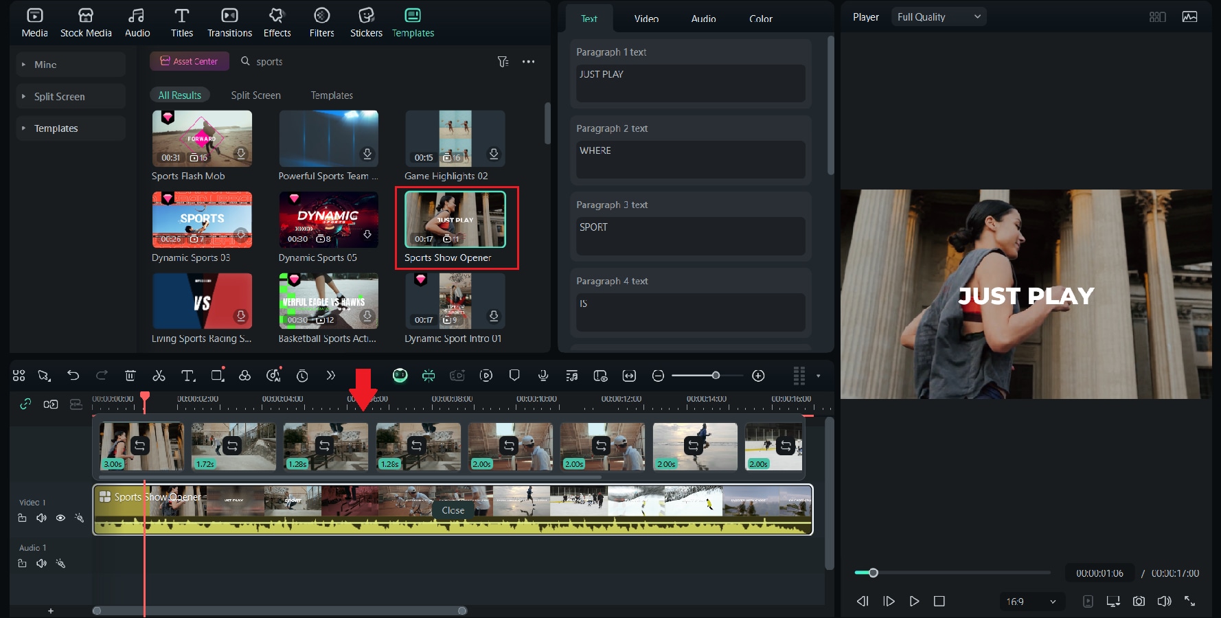 import the clips