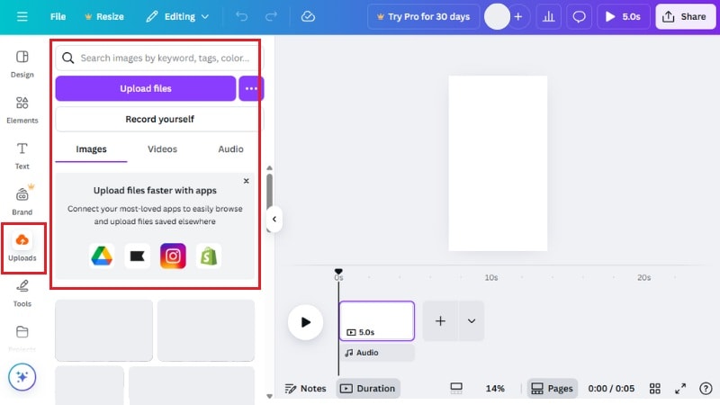 select tiktok aspect ratio