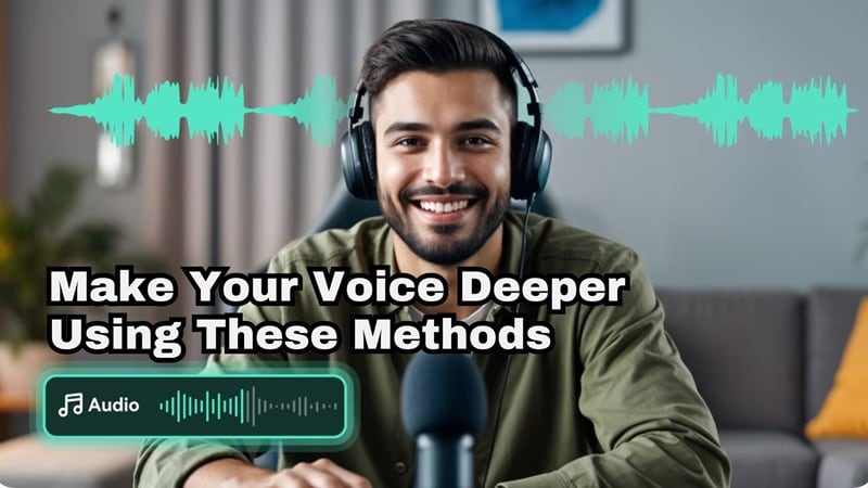 methods to make your voice deeper