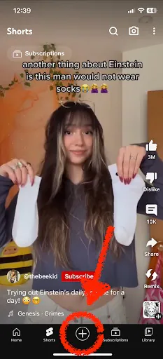 youtube add button 