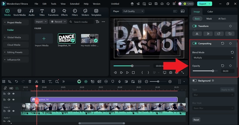 apply the masking effect