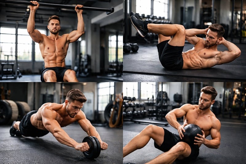 split screen videos for workout tricks