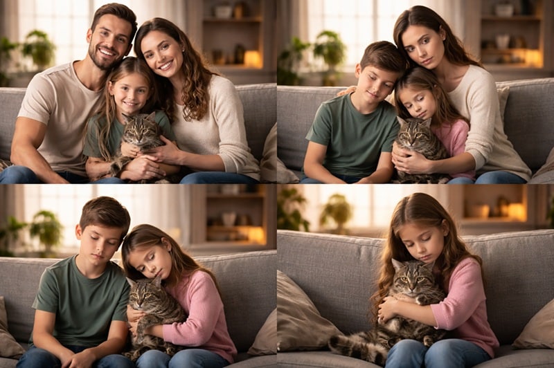 split screen videos for sad storytelling