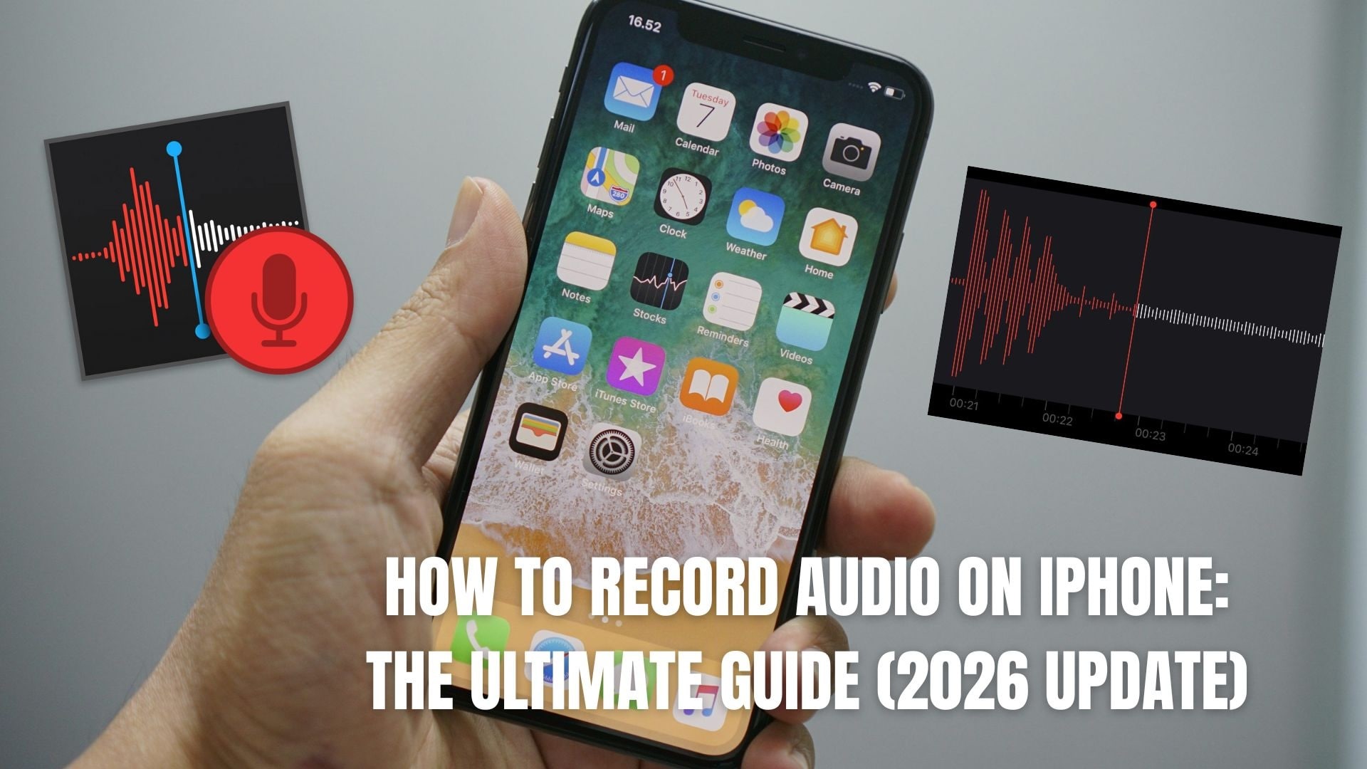 how to record audio on my iphone