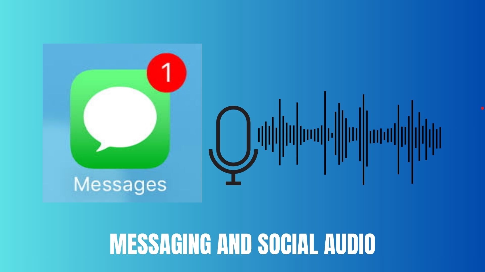 record messaging and social audio