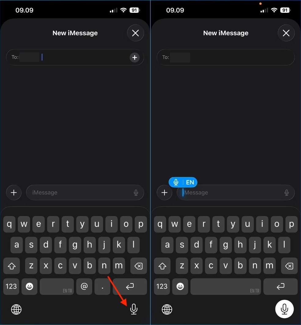 record audio imessage