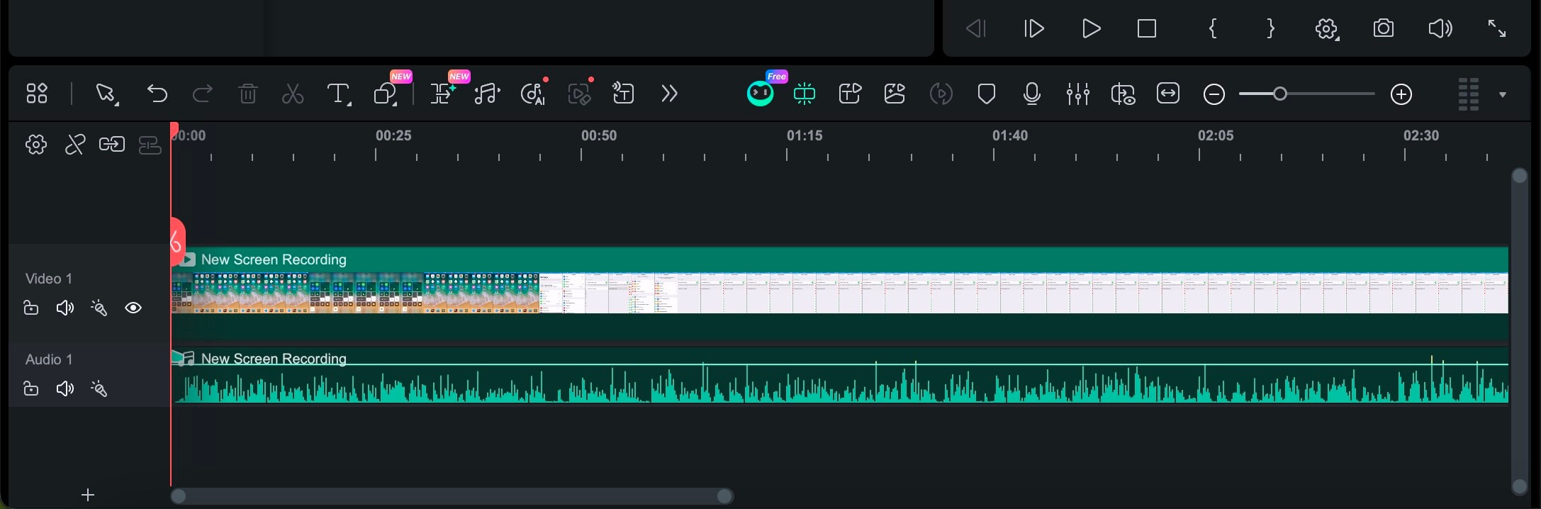 filmora detach audio