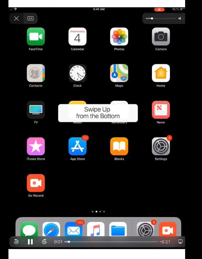 accessing control center on iphone 