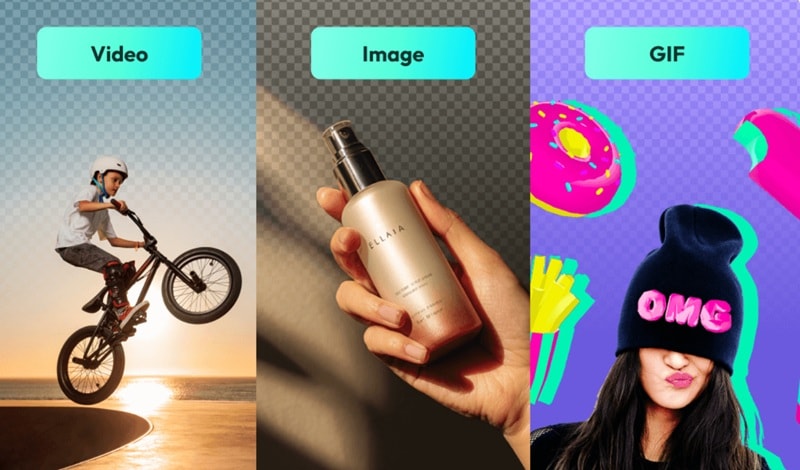 variety of filmora background removal