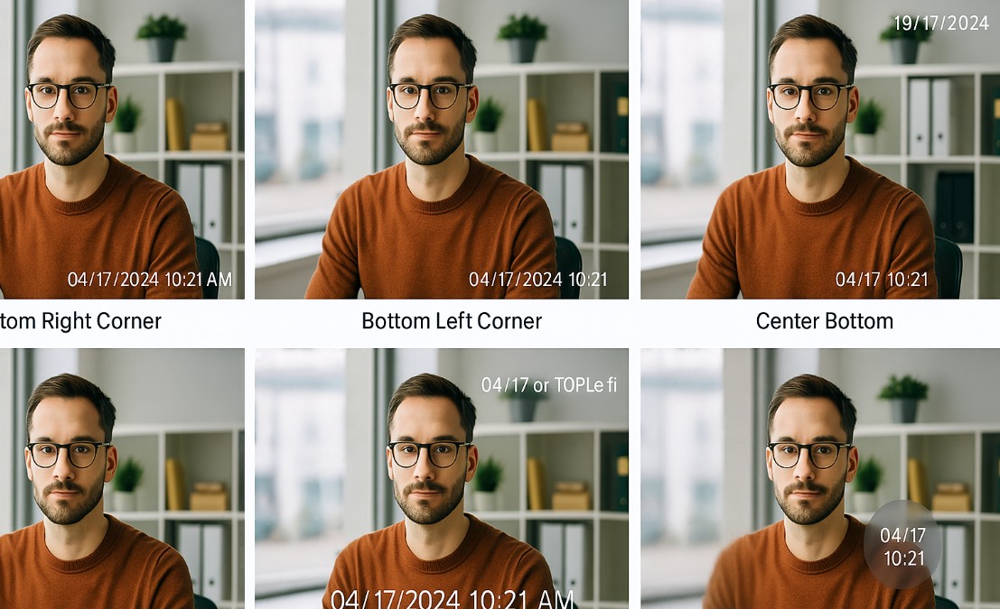 image with time stamps