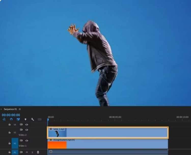 move video to layer two 