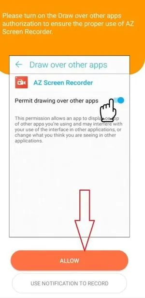 permit drawing over other apps