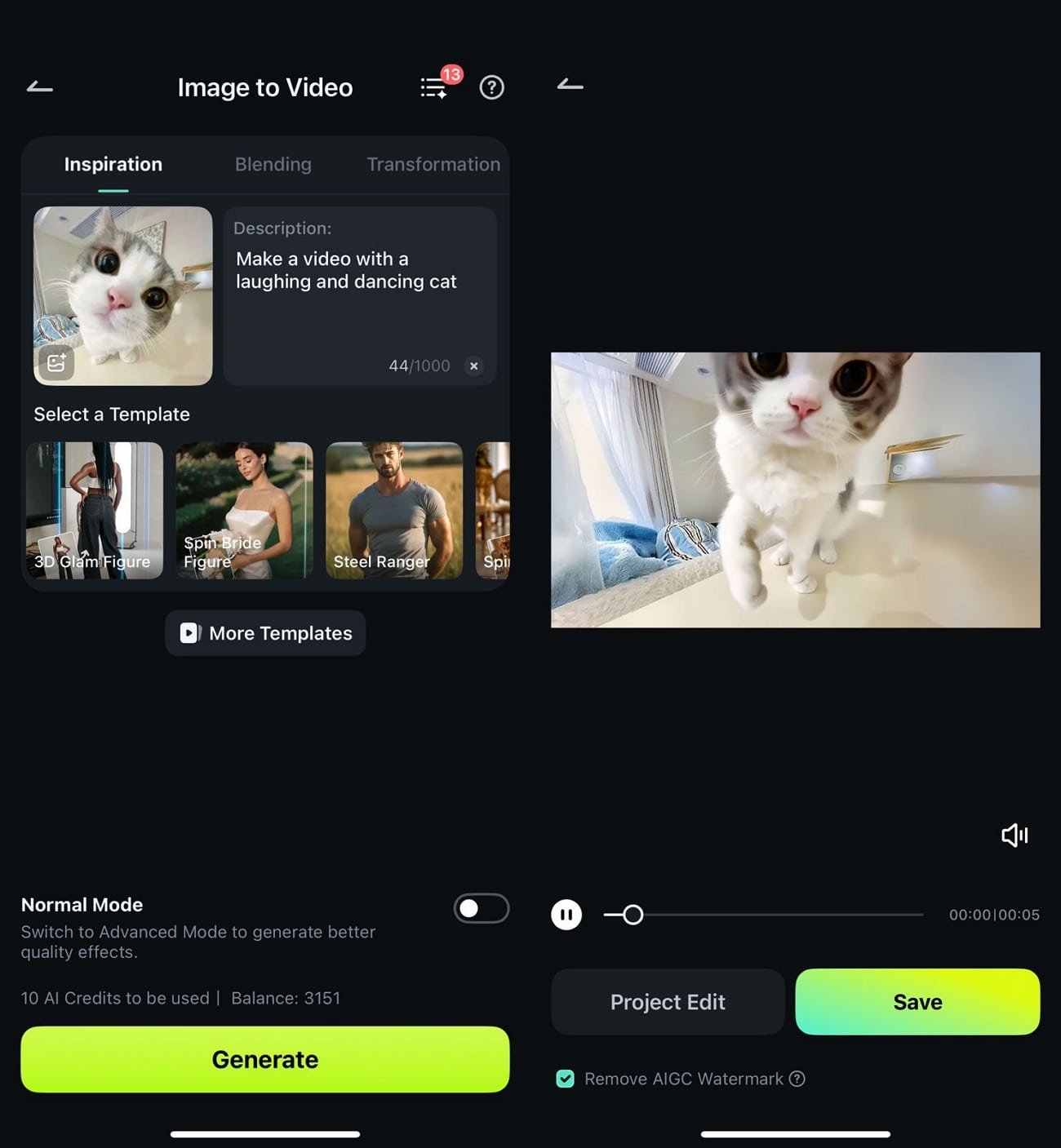 image to video filmora app