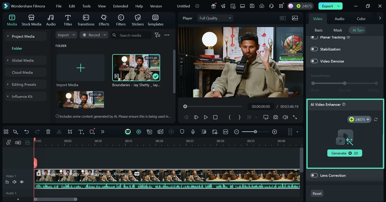 ai video enhancer