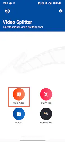 video splitter android split youtube video