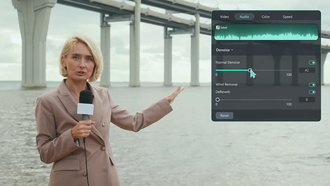 ai audio denoise