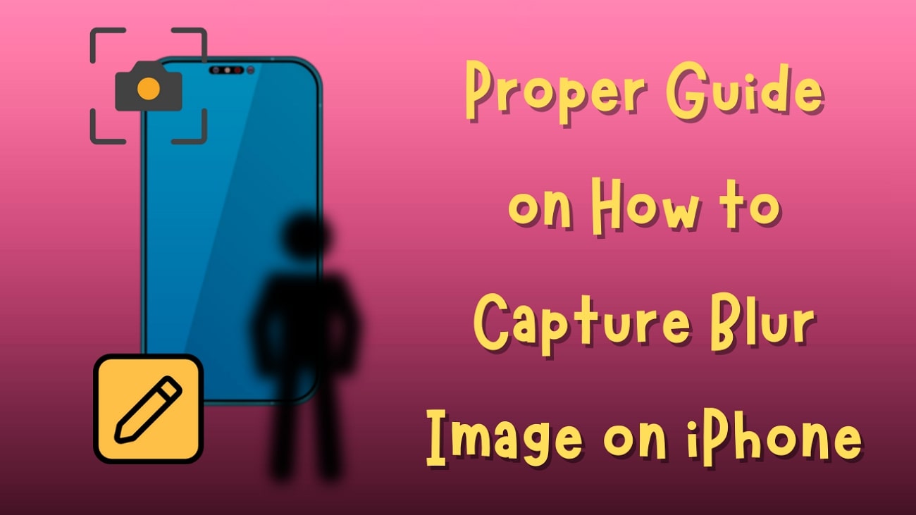 guide pour prendre des photos floues sur iPhone