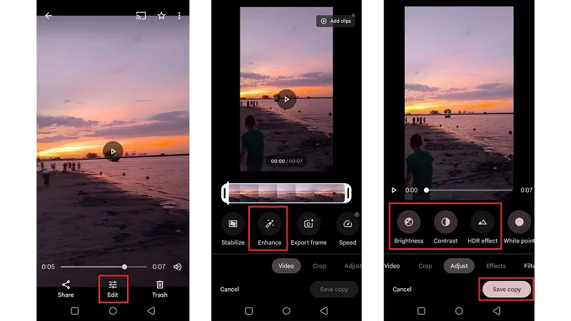 fix blurry videos on android