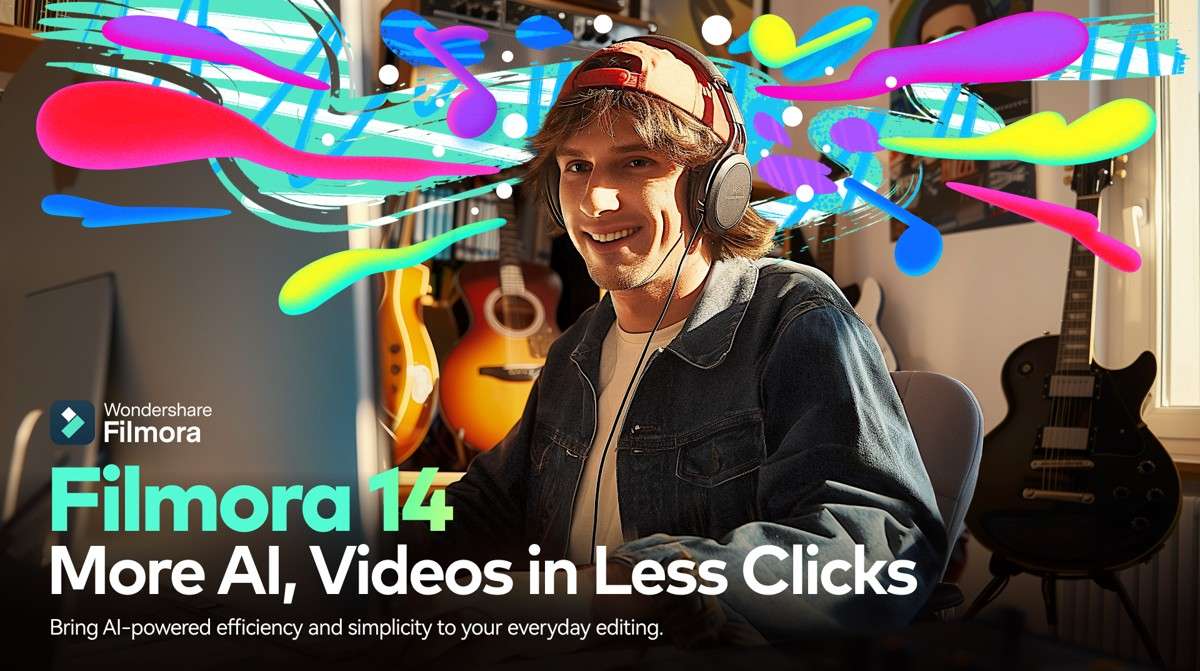 a cover image for wondershare filmora
