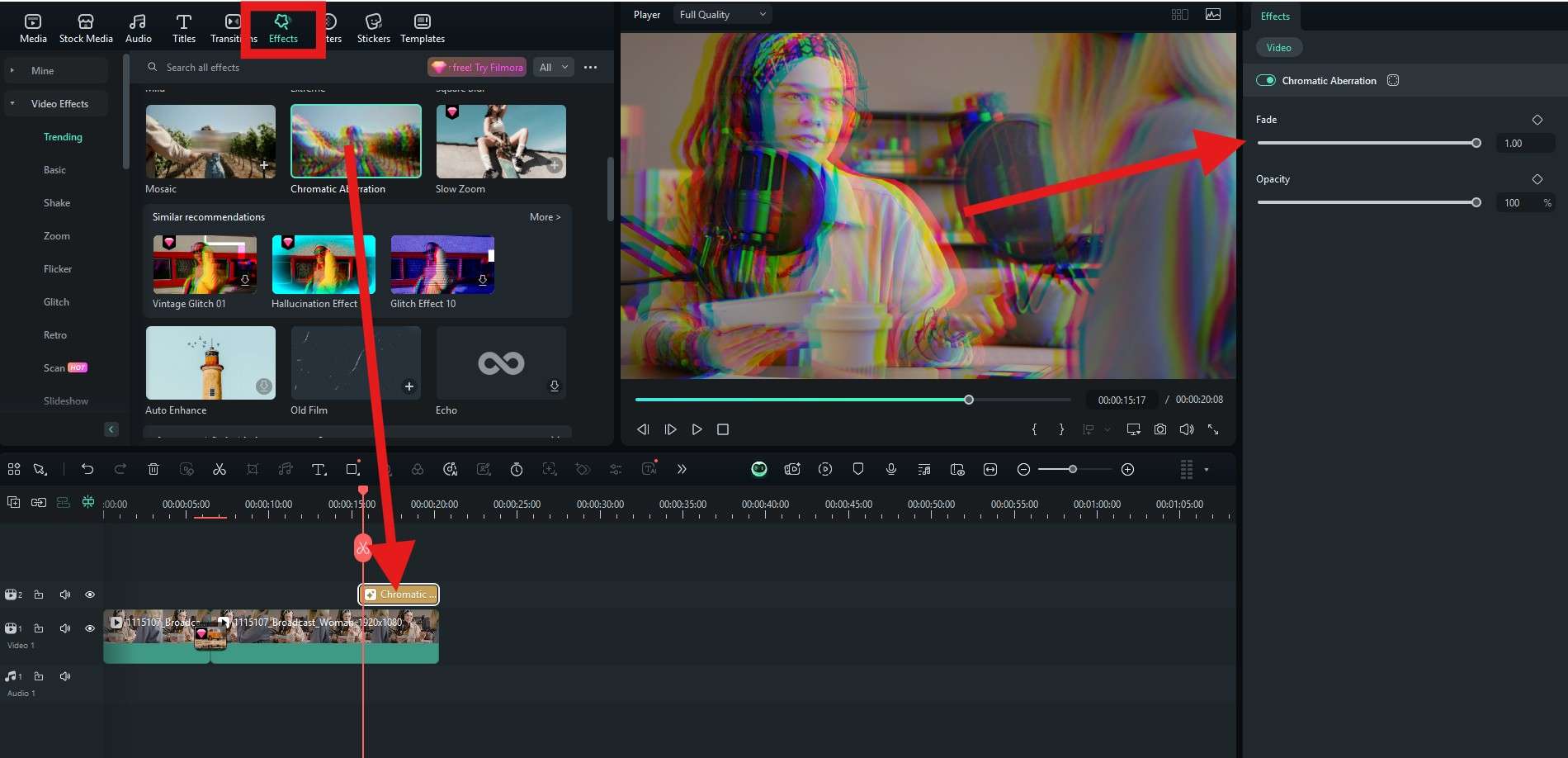 add video effects to your podcasts