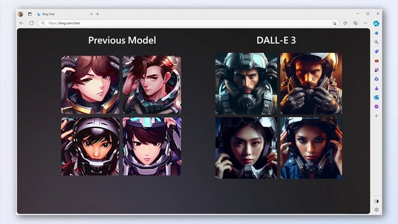 dall-e 3 on bing ai creator