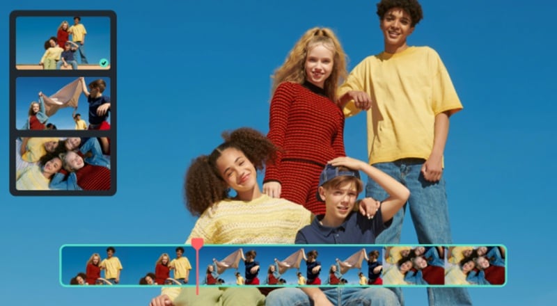 add dall-e 3 visual asset to video