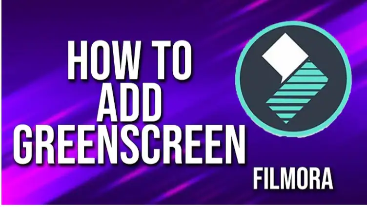 add green screen effect in Filmora