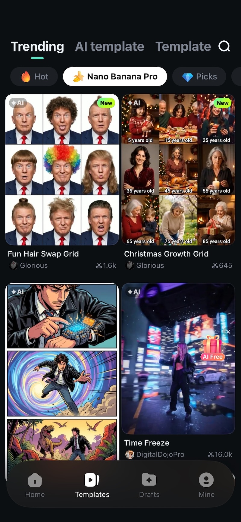 select nano banana pro