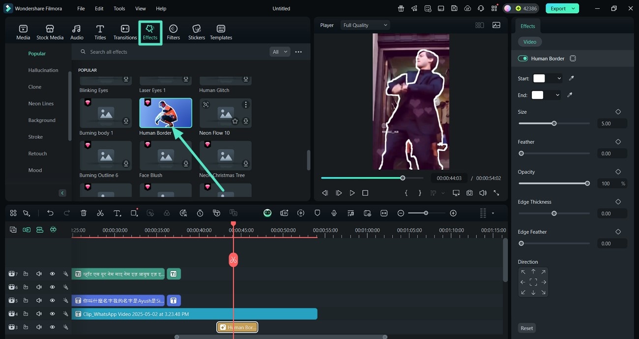 add funny effects to videos