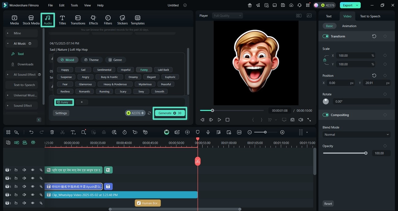 generate funny sound effects