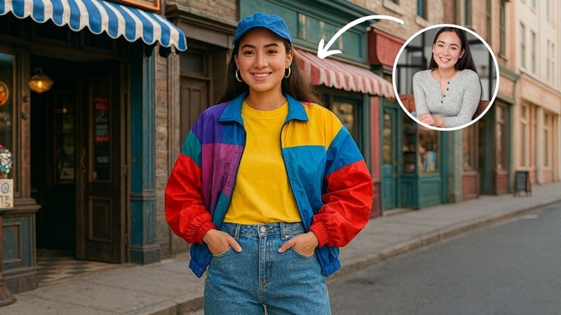 use cameo to try outfits