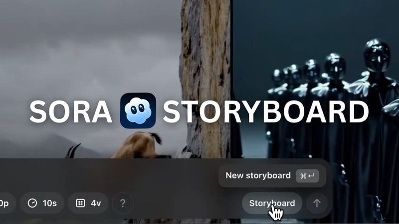 how to use sora storyboard