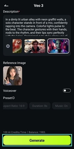 add a reference image for template