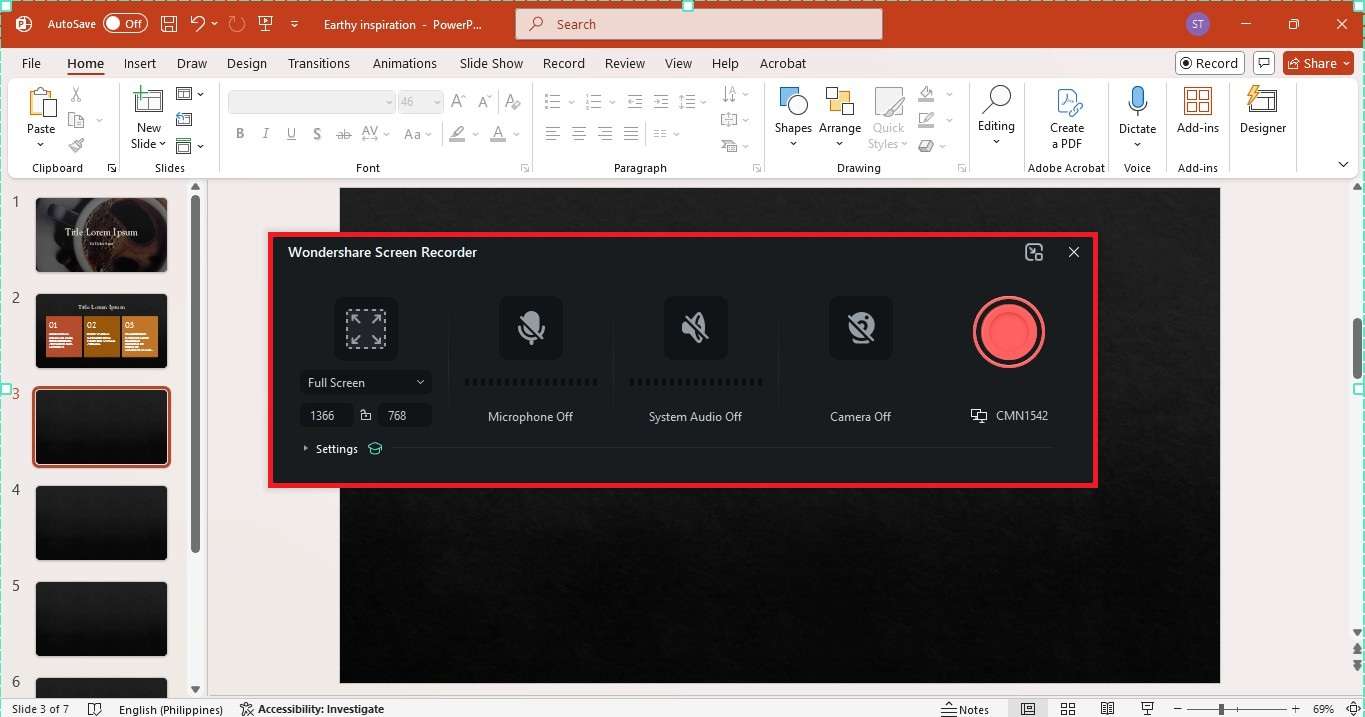 filmora screen recorder